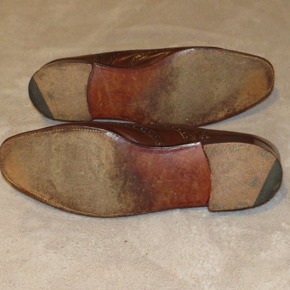 Edward Green for Paul Stuart Inverness Brown Brogues Wingtips 12B main image 10